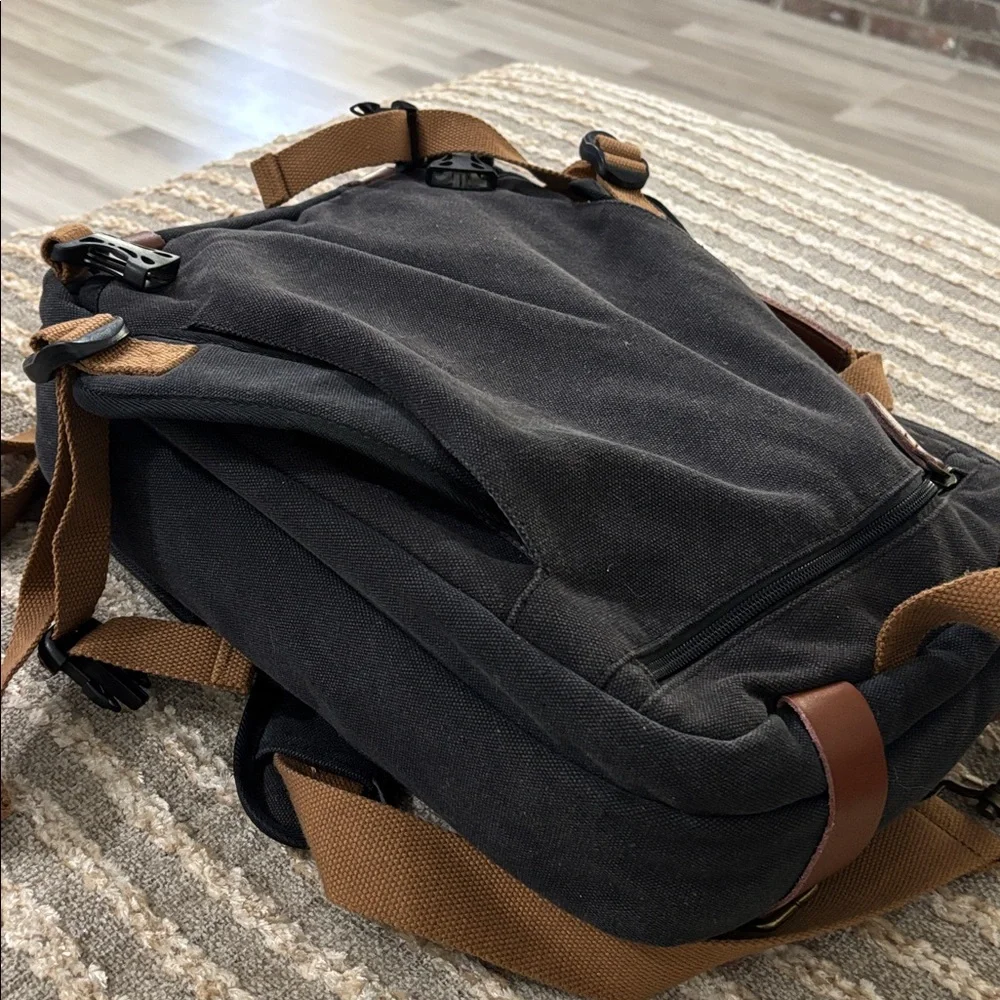 CoolBell Convertible Backpack Messenger Shoulder Bag Laptop Case Travel Carry-On